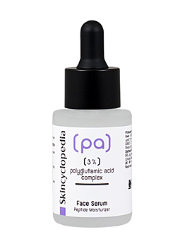 Skincyclopedia Serum do twarzy z 3% kompleksem kwasu poliglutaminowego 