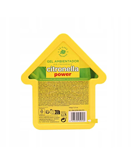 La Casa de los Aromas Citronella odświeżacz w żelu Trawa Cytrynowa, 100g