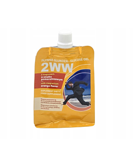 Medmess Płynna Glukoza 2WW z magnezem 1 saszetka 24 ml smak pomarańczowy