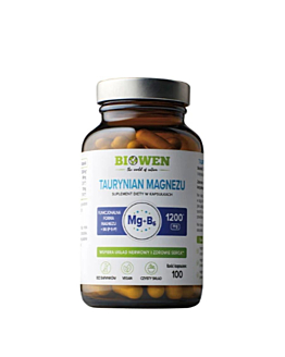 Biowen Taurynian magnezu z witaminą B6