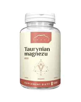 Nanga Taurynian magnezu 850 mg 100 kapsułek