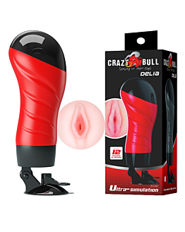 PRETTY LOVE Crazy Bull Delia Vagina wagina z wibracją z 12 funkcjami wibracji