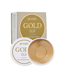 Petitfee Gold EGF Eye Spot Patch, Hydrożelowe płatki pod oczy z ze złotem, 90szt