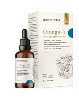 Mother's Protect Kwasy Omega 3 Ultraczysty Koncentrat w kroplach 50 ml