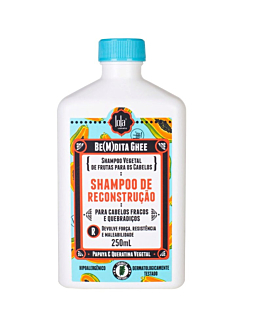 Lola Cosmetics Be(M)dita Ghee regenerujący szampon do włos&oacute;w z papają i keratyną, 250ml
