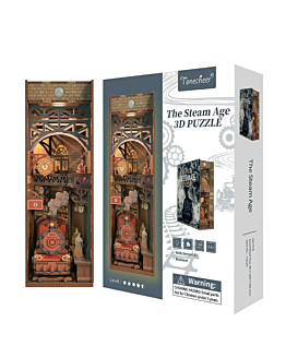 Habarri Miniaturowy domek Book Nook - Bilet do rewolucji