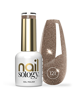 Clavier Nailsology lakier hybrydowy z brokatem 121 Rose Goddess, 8ml