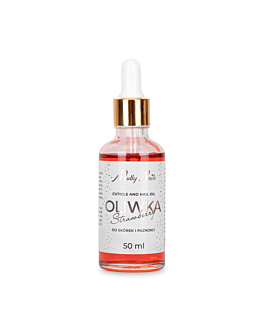 MollyNails Oliwka Do Skórek I Paznokci Strawberry Z Zakraplaczem 50 ml