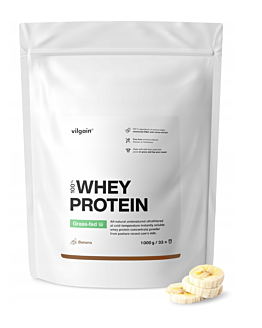 Vilgain Grass-Fed Whey Protein banan 1000 g