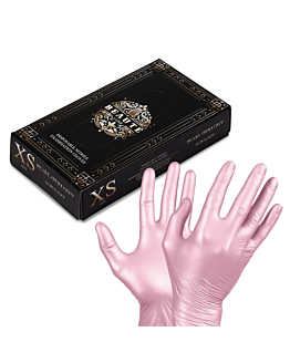 Top Glove Beaute Luxe Rękawiczki Jednorazowe Nitrylowe Diagnostyczne i Ochronne Perłowe Rozmiar XS 50 szt.