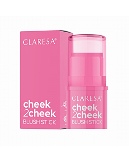 Claresa Cheek 2 Cheek róż w sztyfcie 01 Candy Pink, 5.5g