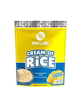 Yava Labs Cream of rice Kleik ryżowy smak banan