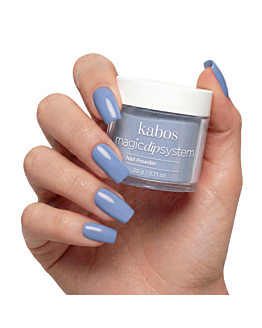 Kabos Magic Dip System Proszek do manicure tytanowego, 040 Sky Blue 20 g