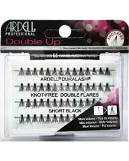 Ardell Double Up zestaw 96 kępek rzęs Short Black
