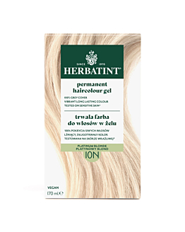 Herbatint Trwała Farba do włosów 10N Platynowy Blond, 170 ml