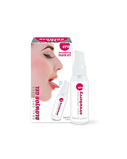 Żel Ero By Hot Oral Optimizer Deepthroat Gel Strawberry 50ml Shots