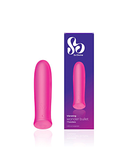 So Divine Rechargeable Wonder Bullet Vibrator - Pink