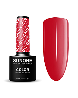 Sunone UV/LED Gel Polish Color lakier hybrydowy C12 Carly, 5g