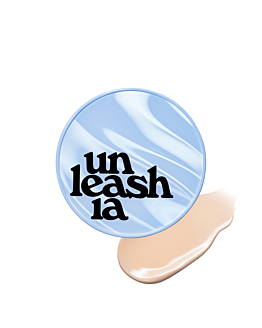 UNLEASHIA - Babe Skin Baby Blue Cushion 18N Pure SPF 40 PA ++, Podkład w formie cushion, 15 g