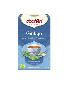 Yogi Tea herbata ajuwederyjska Ginkgo - Miłorząb japoński (17x1,8g)