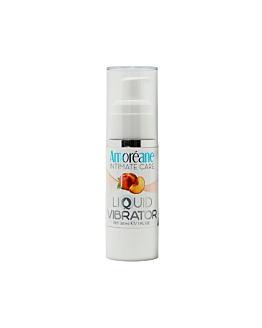 Lubrykant Liquid Vibrator Peach 30Ml Amoreane