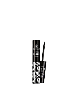 Dermacol Ultra Black Dipliner eyeliner w płynie, 2.8ml