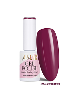 AlleLac Lakier Hybrydowy Purples P7 Plum Gel Polish 6 g