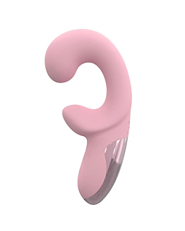 Dream Toys Glam Flexible Duo Vibrator wibrator duo z elastycznym trzonem Różowy