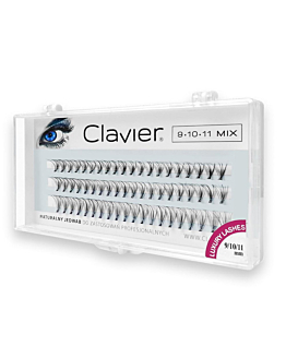 Clavier Classic kępki rzęs Mix 9/10/11mm
