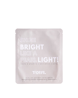 TOWL Pearl Light Rozświetlająca maseczka perłowa w płachcie