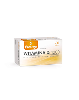 Protego Witamina D 1000 60 kapsułek
