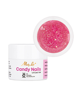 MollyLac Candy Nails Żel Do Zdobień Light Candy Pink by Monika Szlósarczyk 5 g