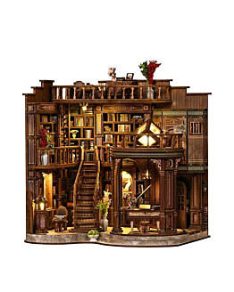 Habarri Miniaturowy domek Book Nook - White Hall