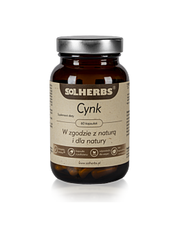SOLHERBS Cynk 60 kapsułek