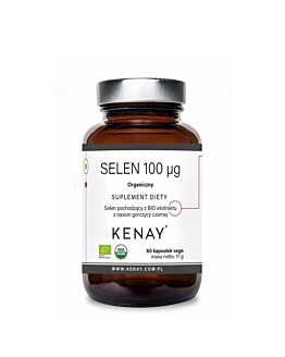 Kenay Suplement diety organiczny selen 100 mcg