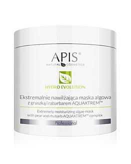 APIS Hydro Evolution ekstremalnie nawilżająca maska algowa z gruszką i rabarbarem AQUAXTREM™, 200g