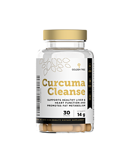 Golden Tree Curcuma Cleanse, 30 kaps.