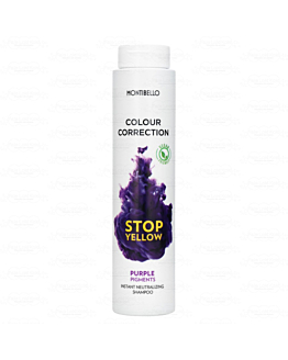 MONTIBELLO Colour Correction Stop Yellow Shampoo szampon neutralizujący żółte odcienie włosów, 300ml