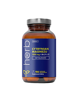 Herb Cytrynian magnezu 1000 mg + B6 P-5-P