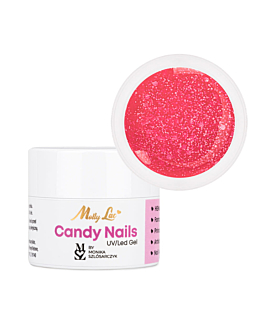 MollyLac Candy Nails Żel Do Zdobień Candy Pink by Monika Szlósarczyk 5 g