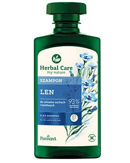 Herbal Care Len Szampon do włosów 330 ml