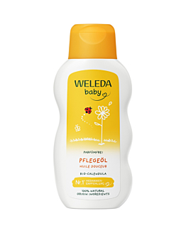 Weleda Calendula Bezzapachowy Olejek do ciała Dla niemowląt i Dzieci z Nagietkiem Lekarskim
