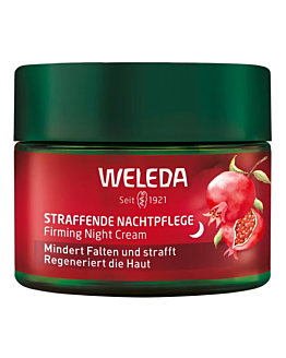 Weleda Ujędrniający krem na noc z granatem i peptydami maca 
