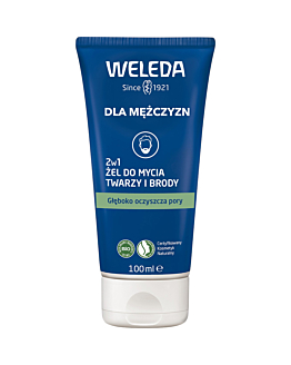 Weleda Dla Mężczyzn 2w1 Żel do mycia twarzy i brody