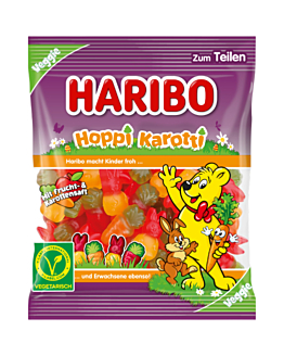 Haribo Hoppi Karotti, Żelki o smaku owocowym Haribo Hoppi Karotti 