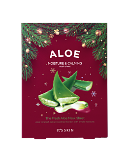 It's Skin The Fresh Mask Sheet Aloe Christmas Zestaw maseczek 