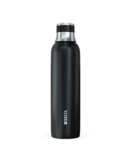 Brita SodaTrio Butelka ze stali nierdzewnej, czarna 0,5L