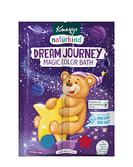 Kneipp Nature Kids Magiczna dwukolorowa Sól do kąpieli podróż Marzeń, Lawenda 
