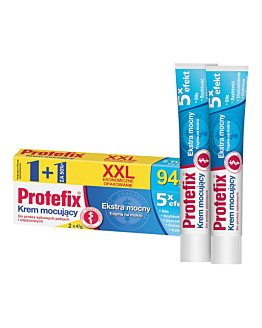Protefix Ekstra Mocny XXL, Krem mocujący do protez zębowych