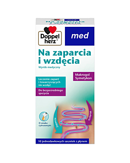 Doppelherz Med na Wzdęcia i Zaparcia, płyn 10 sasz.